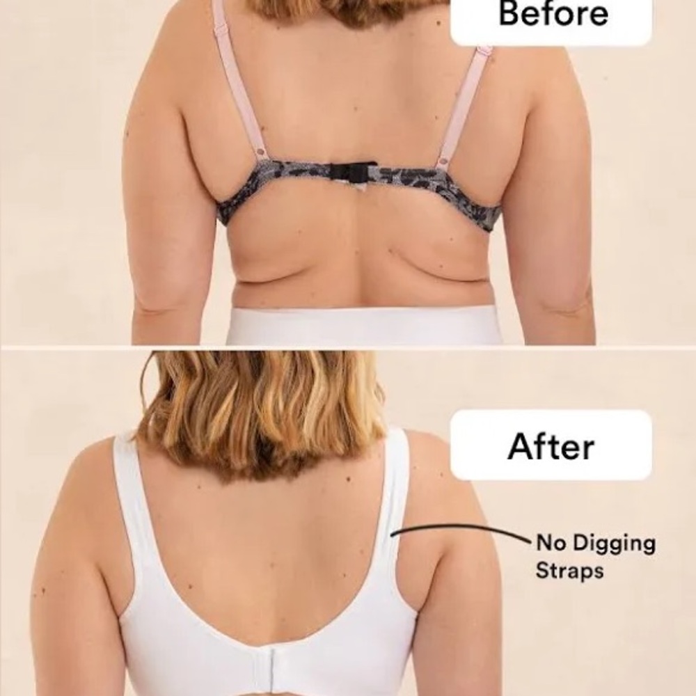 truekind daily comfort wirefree shaper bra white - Picture 4 of 4